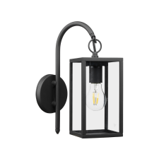 Prezent 65304 - Kültéri fali lámpa LOARA 1xE27/60W/230V IP54 fekete kültéri világítás