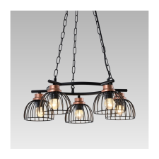 Prezent 75466 - Csillár láncon BASKET 5xE27/60W/230V világítás