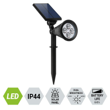 Prezent Lion fekete LED kültéri leszúrható lámpa (PRE-65286) LED 1 izzós IP65 kültéri világítás