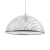 Prezent LYRA ACRYL függeszték E27/60W Ø36cm fehér 47001K03