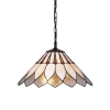 Prezent Prezent 217 Tiffany függeszték, 2x60W E27