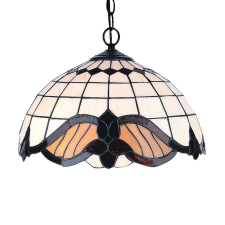 Prezent Tiffany színes függesztett Tiffany lámpa (PRE-146) E27 2 izzós IP20 világítás