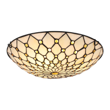 Prezent Tiffany színes mennyezeti Tiffany lámpa (PRE-1713) E27 3 izzós IP20 világítás