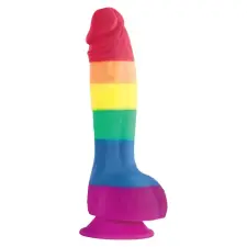 Pride PRIDE - LGBT ZÁSZLÓS DILDÓ 15 CM műpénisz, dildó