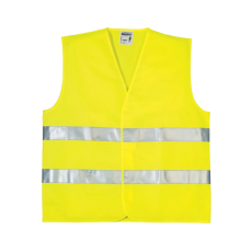 Prime Source Fluo jól láthatósági mellény, 2 keresztcsíkkal, Sárga