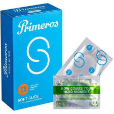 Primeros Soft Glide síkosított óvszer, 12 db óvszer