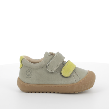 Primigi – Átmeneti- tépőzáras növényi bőr gyerekcipő - zsálya - 18 gyerek cipő