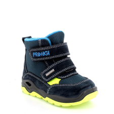 Primigi Gore-Tex bélelt vízálló kisfiú hótaposó sárga talppal gyerek csizma, bakancs