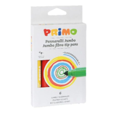 Primo Filctoll PRIMO jumbo 6 db/készlet filctoll, marker
