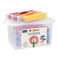 Primo Színes ceruza primo jumbo hatszöglet&#369; 120 darabos tárolódobozban 511maxi120 színes ceruza
