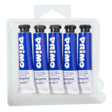 Primo Tempera PRIMO sötétkék 12 ml 5 db/készlet tempera