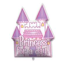 Princess Castle fólia lufi 96 cm party kellék