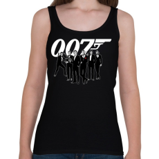 PRINTFASHION 007 Crew - Női atléta - Fekete