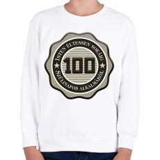 PRINTFASHION 100 - Gyerek pulóver - Fehér