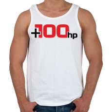 PRINTFASHION +100Hp - Férfi atléta - Fehér