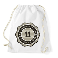 PRINTFASHION 11 - Sportzsák, Tornazsák - Fehér tornazsák