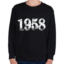 PRINTFASHION 1658 - Gyerek pulóver - Fekete gyerek pulóver, kardigán