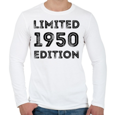 PRINTFASHION 1950 - Férfi hosszú ujjú póló - Fehér