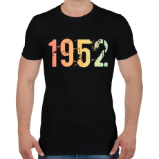 PRINTFASHION 1952 - Férfi póló - Fekete