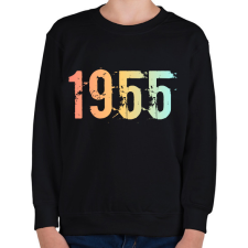 PRINTFASHION 1955 - Gyerek pulóver - Fekete gyerek pulóver, kardigán