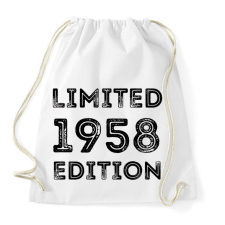 PRINTFASHION 1958 - Sportzsák, Tornazsák - Fehér tornazsák