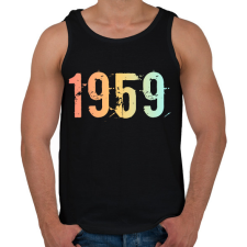 PRINTFASHION 1959 - Férfi atléta - Fekete atléta, trikó