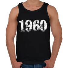 PRINTFASHION 1960 - Férfi atléta - Fekete atléta, trikó