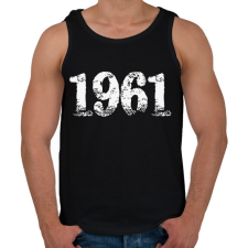 PRINTFASHION 1961 - Férfi atléta - Fekete atléta, trikó