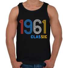 PRINTFASHION 1961 - Férfi atléta - Fekete atléta, trikó