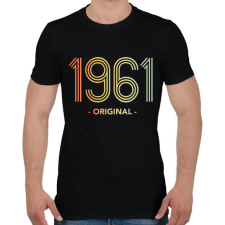 PRINTFASHION 1961 - Férfi póló - Fekete férfi póló