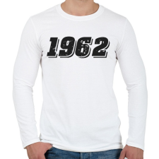 PRINTFASHION 1962 - Férfi hosszú ujjú póló - Fehér férfi póló