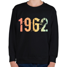 PRINTFASHION 1962 - Gyerek pulóver - Fekete