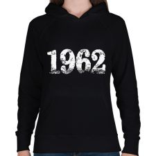PRINTFASHION 1962 - Női kapucnis pulóver - Fekete női pulóver, kardigán