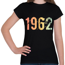 PRINTFASHION 1962 - Női póló - Fekete női póló