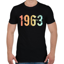 PRINTFASHION 1963 - Férfi póló - Fekete férfi póló