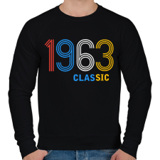 PRINTFASHION 1963 - Férfi pulóver - Fekete férfi pulóver, kardigán