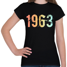 PRINTFASHION 1963 - Női póló - Fekete