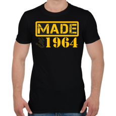 PRINTFASHION 1964 - Férfi póló - Fekete