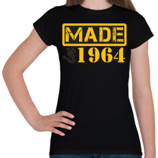 PRINTFASHION 1964 - Női póló - Fekete