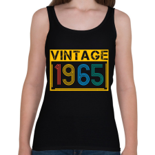 PRINTFASHION 1965 - Női atléta - Fekete női trikó