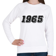 PRINTFASHION 1965 - Női pulóver - Fehér női pulóver, kardigán