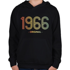 PRINTFASHION 1966 - Gyerek kapucnis pulóver - Fekete gyerek pulóver, kardigán