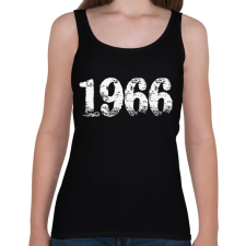 PRINTFASHION 1966 - Női atléta - Fekete női trikó