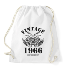 PRINTFASHION 1966 - Sportzsák, Tornazsák - Fehér tornazsák