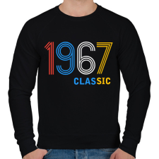 PRINTFASHION 1967 - Férfi pulóver - Fekete férfi pulóver, kardigán