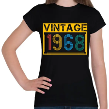 PRINTFASHION 1968 - Női póló - Fekete női póló