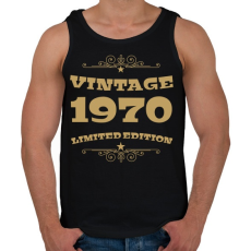 PRINTFASHION 1970 - Férfi atléta - Fekete