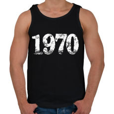 PRINTFASHION 1970 - Férfi atléta - Fekete