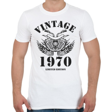 PRINTFASHION 1970 - Férfi póló - Fehér férfi póló