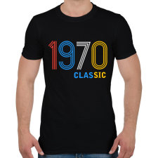 PRINTFASHION 1970 - Férfi póló - Fekete férfi póló